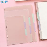 4Pcs/set A5 B5 A4 Binder Index Dividers Index Page for Loose-leaf Notebook Scrapbook Stationery Bookmark School Office Supplies Note Books Pads