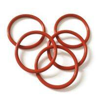 Food Grade Silicone O-Ring OD 8-80mm Red Ring Washer Gaskets Thickness 2.4/3/3.5/4/ 5mm Waterproof And Heat-Resistant Gas Stove Parts Accessories