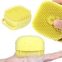 Silicone Shower Massage Brush Soft Silicones Brush Magic Exfoliating Shower Brushes Bathroom Comb Care for Pet Dogs Tools