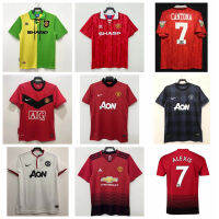 1992-94 09-10 13-14 18-19 Season Manchester United Retro Home Away Jersey Football Alexis Sanchez Cantona Shirts