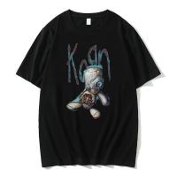 America Rock Band Korn ISSUES Print Graphic T-shirt Male Oversized Tees Man Casual Loose Streetwear Unisex Hip Hop T Shirts Tops