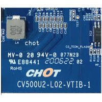 Original 50นิ้ว Rainbow tcon BOARD CV500U2-L02-VT1B-1 Logic BOARD สำหรับหน้าจอทีวี CV500U2-L02ทดสอบ Wells