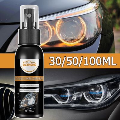 【LZ】✙  Car Headlight Polishing Agent Scratch Remover Repair Fluid Headlight Renewal Polish and Maintenance Liquid Car Wash Tool