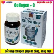 Viên Uống Đẹp Da Collagen +C New- Giúp Da Hồng Hào, Sáng Mịn, Chống Lão Hóa