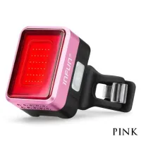 INFUN Bicycle Rear Light Cycling Automatic Brake Induction Taillight MTB USB Charge Breathable LED Flashlight Bike Safety Lamp