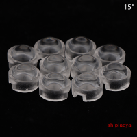 shipiaoya เลนส์ LED 13มม. 1W 3W 5W 5W ชิปสะท้อนแสง IR สำหรับโรงงานที่จับฟรี15 30 45 60 90 100องศาเลนส์นูน