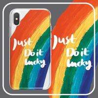 Lucky Rainbow เคสโทรศัพท์สำหรับ Apple 13 Huawei OPPO Xiaomi Vivo One Plus