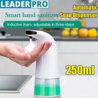 250ml DC 6V Intelligent Touchless Liquid Soap Dispenser Automatic Induction Foam Infrared Sensor Hand Washing Bathroom Tools