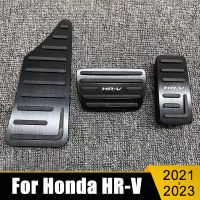 สำหรับฮอนด้า HR-V HRV HR V 2021 2022 2023อลูมิเนียมรถพักเท้าเหยียบคันเร่งเหยียบเบรกปกแผ่นลื่นอุปกรณ์เสริม