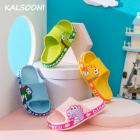 Cute Children Summer Slippers EVA Non-slip Soft Cartoon Dinosaur Slippers for Kids