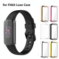 Protective Case For Fitbit Luxe Full Screen Protector Cover Smart watch Bumper Soft TPU Plating Durable Case Shell Accessories