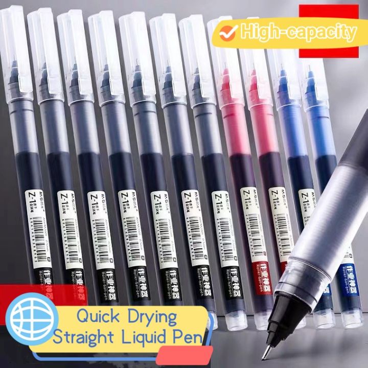 Quick Dry Retro Color Gel Ink Pens 0.5mm Vintage Pens for