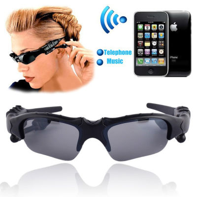 Bluetooth4.1 แว่นอัจฉริยะ(มีไมค์) สมาร์ท MP3 Player พร้อมบลูทูธ Smart Glasses แว่นตาบลูทู ธ หูฟังบลูทูธไร้สาย รับสาย / วางสาย กันน้ำ