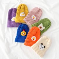 【YD】 Infant Baby Warm Hat Korean Fashion Kawaii Cartoon Crochet Bonnet Toddler Knit Cap for 0-2 Year