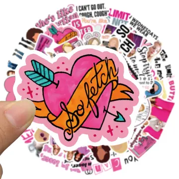 10/50/100Pcs Mean Girl Stickers Waterproof Vinyl Decals For Laptop Luggage  Guitar Skateboard Notebook Cars PS5 Graffiti Stickers - AliExpress