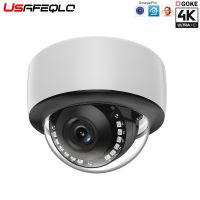 8MP กล้อง IP POE 4K H.265ระเบิดโลหะกันระเบิดในร่มกลางแจ้งโดมเล็ก CCTV มุมกว้าง2.8มม. กล้องรักษาความปลอดภัยกันน้ำ5MP