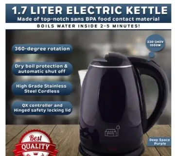 Electric kettle with 2025 keep warm function