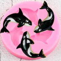 【CW】 Whale Silicone Molds Chocolate Jewelry Resin Mold Baby Fondant Decorating Tools