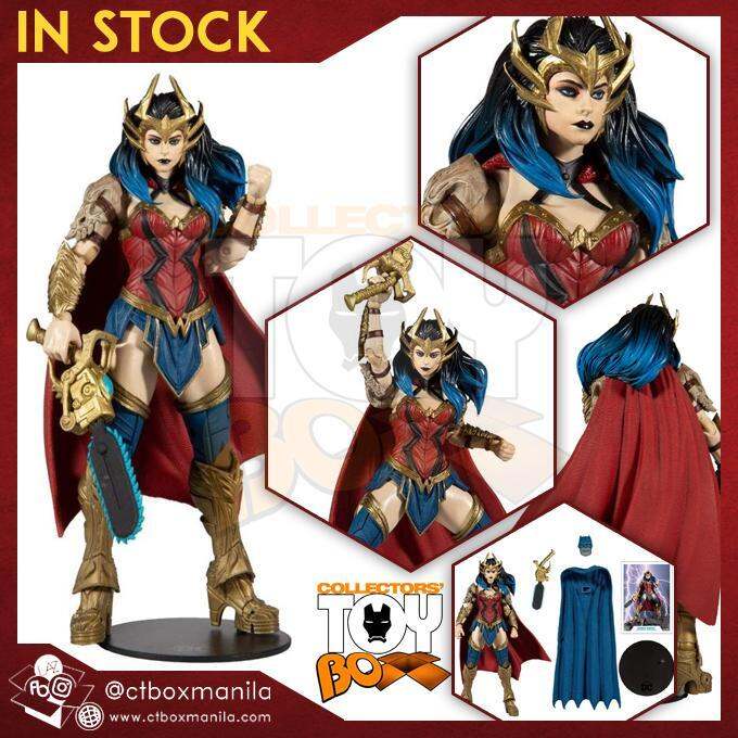 McFarlane Toys DC Multiverse Death Metal Wonder Woman (Darkfather BAF ...