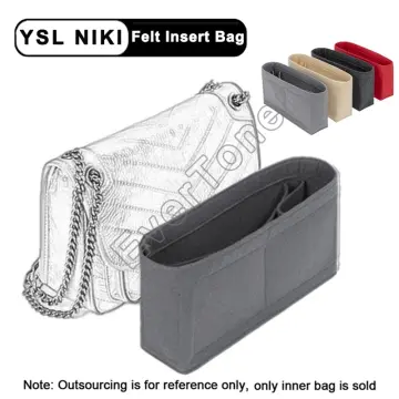 Bag Insert Bag Organiser for YSL Niki Baby (Beige