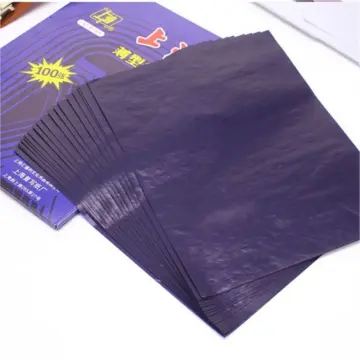 100pcs Black Carbon Copy Paper For Hand, Single-Sided A4 Carbon Paper