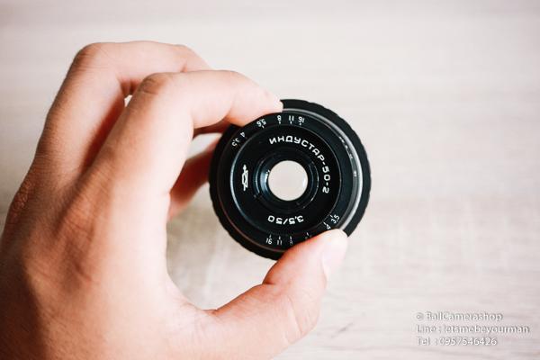 ขายเลนส์มือหมุน-industar-50mm-f3-5-black-ใส่กล้อง-sony-mirrorless-ได้เลยไม่ต้องหา-adapter