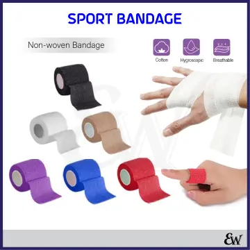 ShopWithJoy】Kinesiology Sport Elastic Tape Physio Strapping Muscle Tape  Pain Care Rehab Injury Knee Protector Support