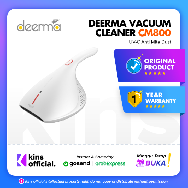 DEERMA CM800 Vacuum Cleaner UVC Anti Mite dust Penyedot Debu Tungau