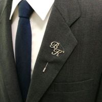 name4gift เข็มกลัดพินติดเสื้อสูท, พินชื่อ, พินอักษรabc, letter lapel pin, พินสูท, เข็มกลัดชื่อ (พร้อมส่งจากกรุงเทพ)