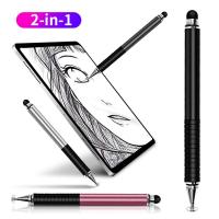 Universal 2 in 1 Stylus Drawing Tablet Pens Capacitive Screen Caneta Touch Pen for Mobile Android Phone Smart Pencil Accessories Stylus Pens