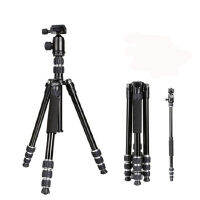 2 in 1 Professional Tripod Portable Unipod + Ball Head +bag Multifunction Portable Travel Monopod Fancier Weifeng WF-6610