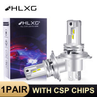 HLXG 2X ไม่มีวิทยุสัญญาณรบกวน CSP หลอดไฟ Led H7 HB4 9006 H4 9005 HB3 H8 H9 H11โคมไฟหมอกรถอุปกรณ์เสริมหลอดไฟไฟหน้า