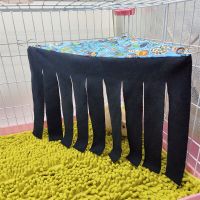 Guinea Pig Hammock Pet Hideout Cage Accessories Hamster Tent Nest Bed Corner Tassel Shelter for Chinchilla Hedgehog Squirrel Beds