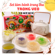 Set Bột Trong Veo Làm Bánh Trung Thu Charfarm 10 Bánh - Rất Dễ Thực Hiện