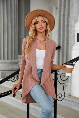 Fashion Autumn Cardigan Loose Jacket Women Jumper Long Coat Woman Casaco Feminino Knitted Ladies Outerwear Ropa Mujer Clothes