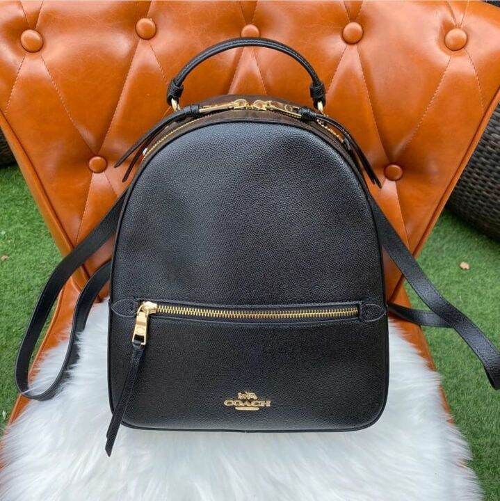 Coach F76622 Black Jordyn Backpack With Signature Canvas Lazada PH