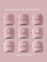 HOT★1 Pcs Rose Pink Hat Womens Spring / Autumn Letter Wide Brim Baseball Cap Korean Fashion Simple Adjustable Peaked Cap For Girl