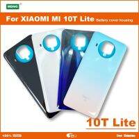 เหมาะสำหรับ Xiaomi Mi 10T Lite ฝาหลังปิดโทรศัพท์ด้านหลังหน้าจอโทรศัพท์เคสปลอกหุ้มช่องหลังมีกาว + โลโก้