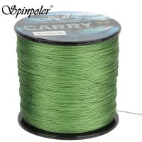 Spinpoler 4 Braided Fishing Line 300m 330yd Japan Pe Braided Line Multifilament Sinking Thread Fishing Strong Strength Fish Line