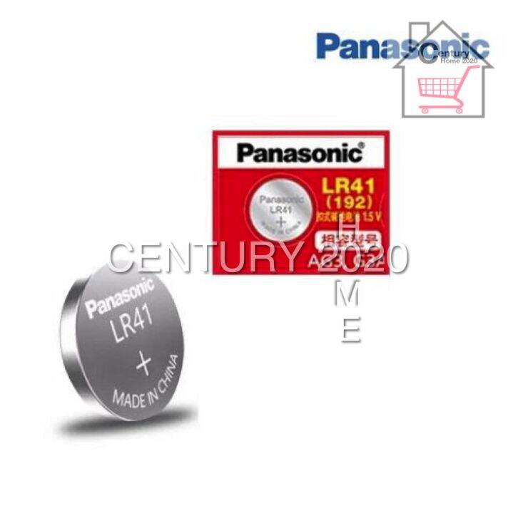 PANASONIC LR41 192 Alkaline Battery 1.5V Coin Cell Batteries | Lazada