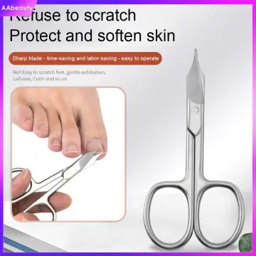 Long Handled Nail Scissors Clippers, Thick Nails Easy Reach Toenail  Scissors, Cuticle Scissor Ingrown Toenail File, Hard To Cut Toe Nail  Scissor