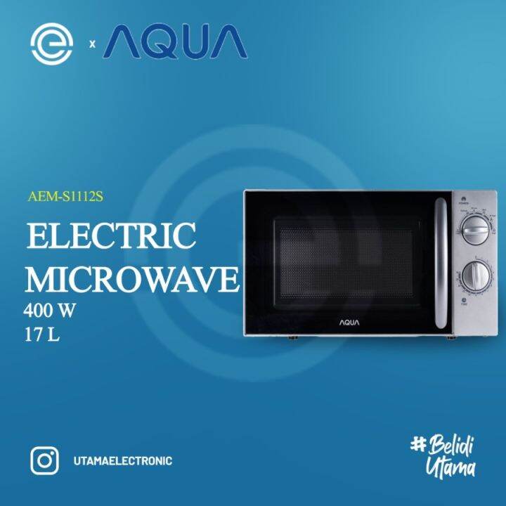 AQUA MICROWAVE Low Watt 17 Liter AEMS1112S Lazada Indonesia