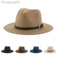 Hats for Women Bucket Hat Beach Summer Straw Hat Solid Sun Protection Casual Formal Belt New Summer Men Women Hat