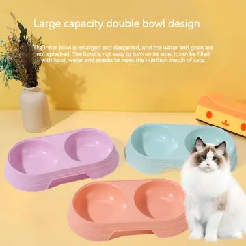 Cat food 2025 tray with sides