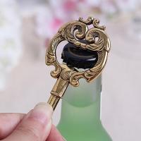 ✐❡ 1PCS Antique Bronze Bottle Opener Metal Key Shaped Bottle Opener Wedding Decor Party Favor New