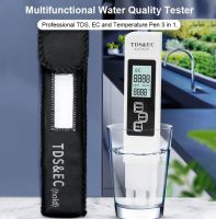 TDS Meter Digital Water Quality Tester Monitor Portable EC meter Tester for Drinking Water Aquarium Pool Water Quality Testi Pen