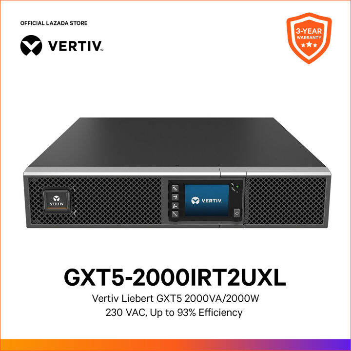 Vertiv™ Liebert® GXT5 2000VA/2000W, 230V, 2U Rack/Tower Online Double ...