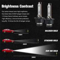 +——{} 1Pair D2S D2R D2C 6000K 8000K 35W HID Xenon Replacement Bulbs Headlight Lamps Cars Auto Fog Headlamp Super Bright White Lighting