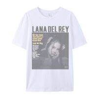 Singer Lana Del Rey T-shirt Mens and s Same Cotton Vintage Aesthetic Design printing New Short Sleeves Tees Spring Summer XS-4XL-5XL-6XL