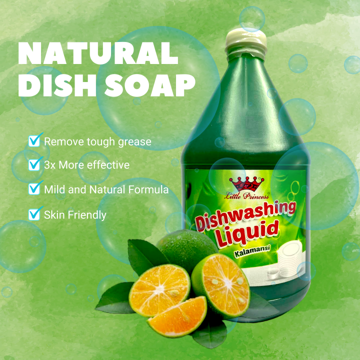 Dishwashing Liquid 1.8 Liters/Gallon - Kalamansi (Little Princess ...